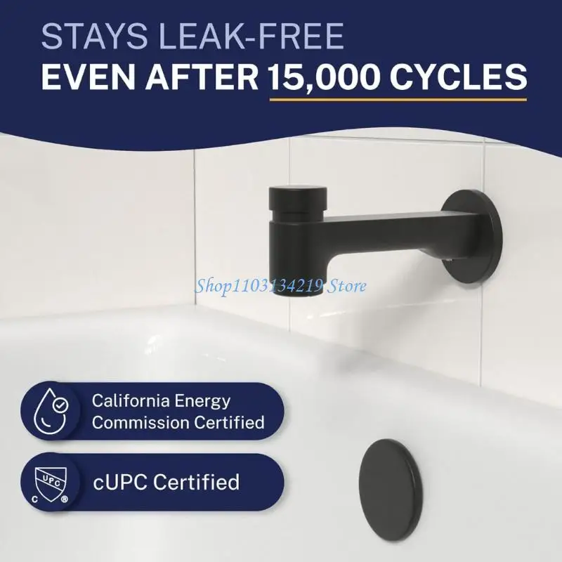 

N5KC Metal Wall Mounted Bath Faucet Replacement Mop Pool Tap Enduring