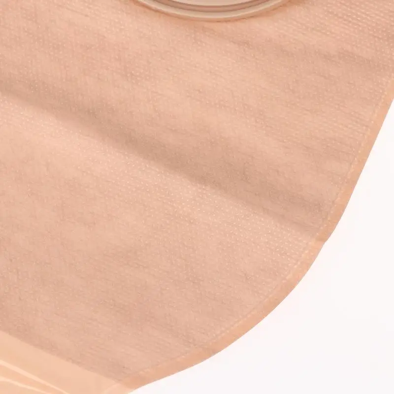1 Set Zweiteilige, abtropfbare Beutel, Stoma-Zubehör, Kolostomiebeutel mit Ring und Öffnung, Ileostomie-Stoma-Pflege – Detail 9