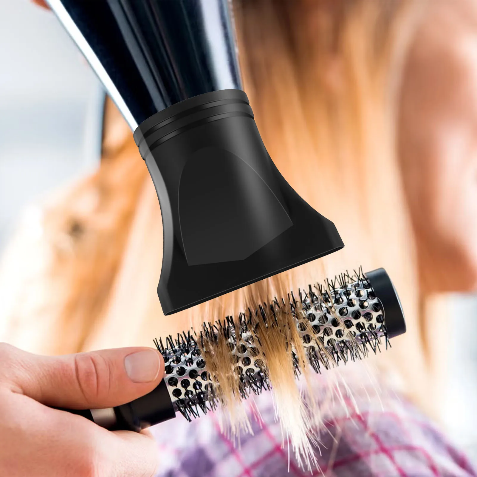 2 Pcs Universal Diffusor Lockiges Haar Diffusor Konzentrator Düse Bonnet Föhn Zubehör Diffusor Haar Trockner