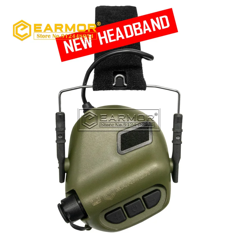 Opsmen earmor m31 Mod4タクティカルヘッドフォン、ノイズキャンセ