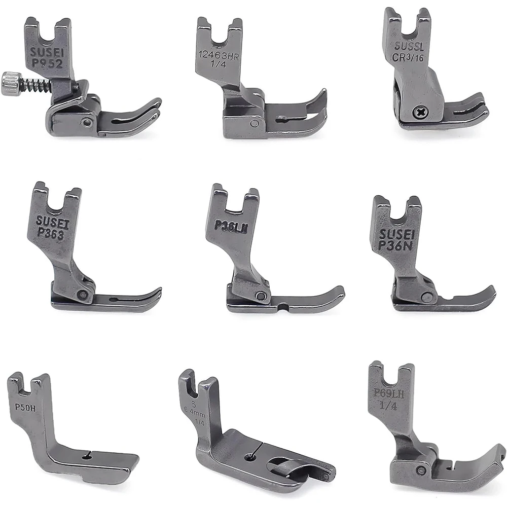 Presser Foot Set para Máquina de Costura, Cantor Irmão, Juki, Acessórios industriais, 28 PCs/Set