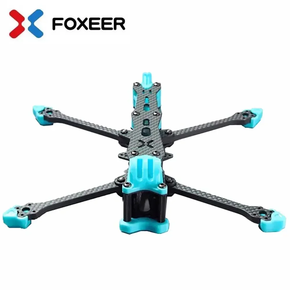 

FOXEER Aura LR 5" 5inch FPV Frame 210mm 5mm Arm T700 Green Carbon Kits for RC FPV Long Range FPV Racing