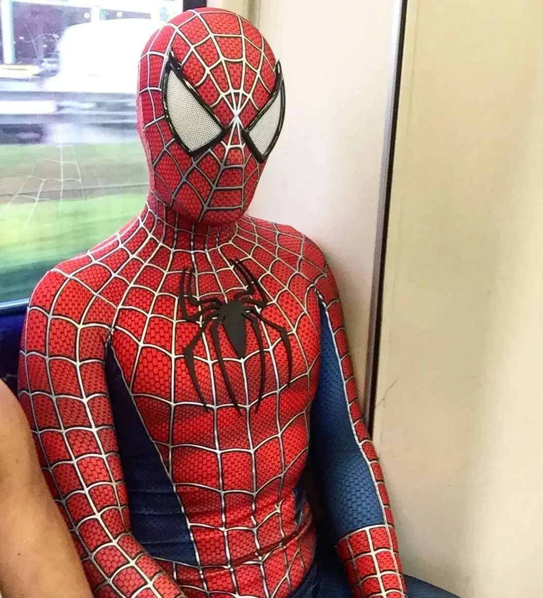 大人のためのスーパーヒーローコスチューム,スパイダーマン全身タイツコスプレコスチューム,ハロウィーン,スパンデックス