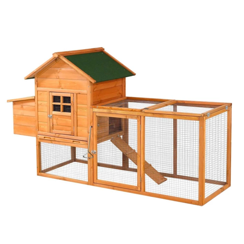 

Solid Wood Chicken Cage Chicken Nest House Pigeon Rabbit Cage Household Large Outdoor Wooden