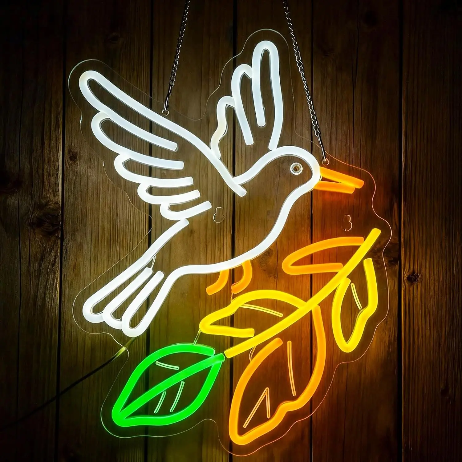 

Неоновая вывеска «Белая птица на весенней ветке» с USB-подсветкой, светодиодный неоновый светильник, декор в стиле бохо, украшение для сада, офиса, бара, спальни, подарок, настенный светильник