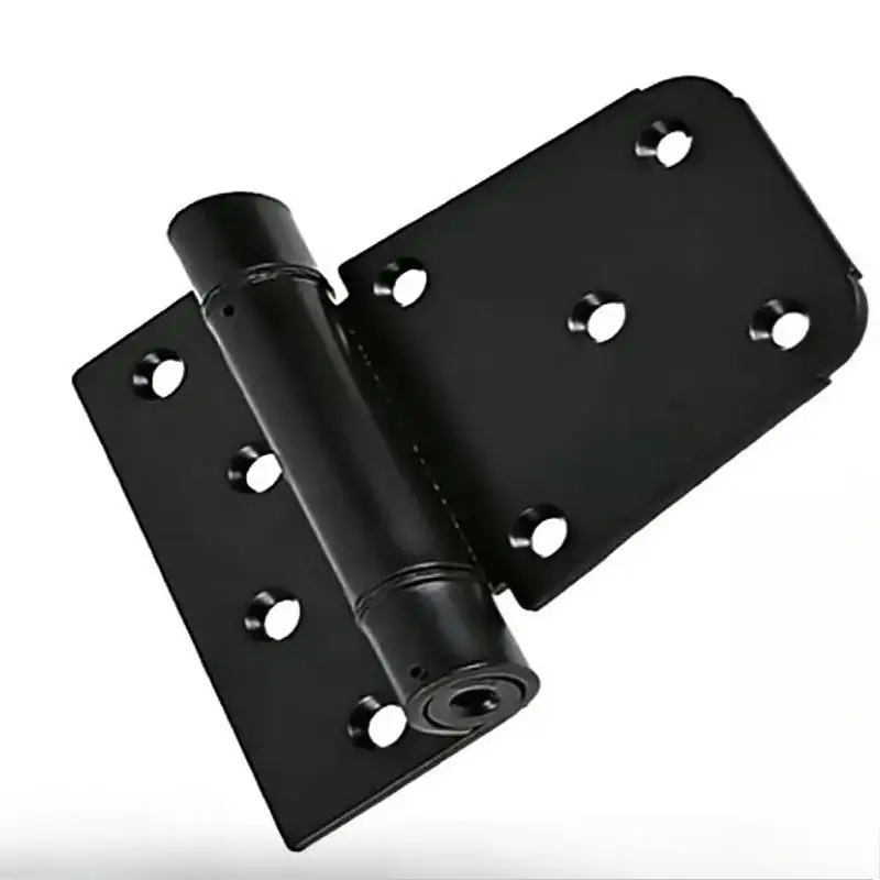 1PC Heavy Duty Black T Bar Hinges 3.5 Inch Classic Metal Surface Mounted Polished Finish for Barn Door Shed Wooden Fence Gate
