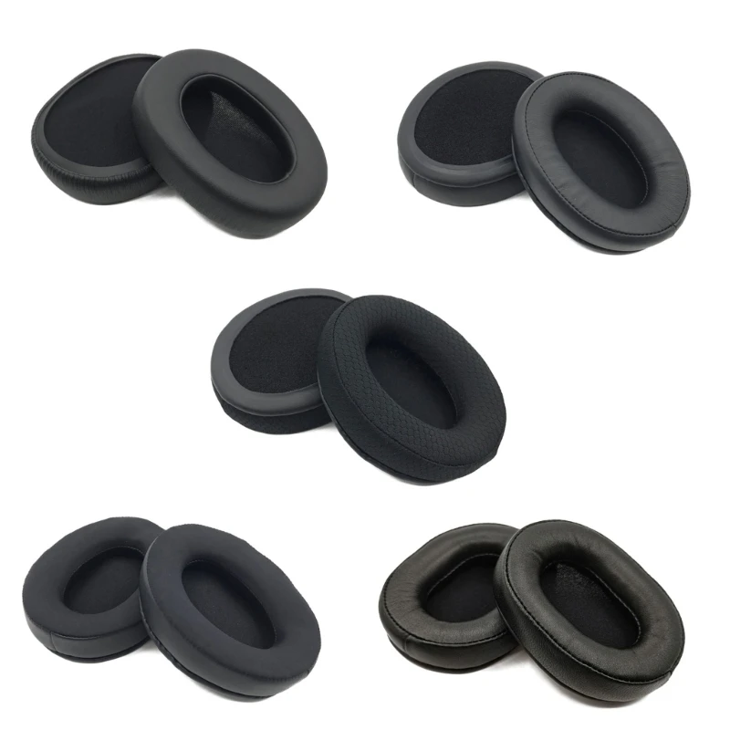 1 paar Lamsvacht Cool Ice Gel Foam Oorkussens Kussenhoes voor K361 K371 Hoofdtelefoon Oorbeschermer Headset Mouw