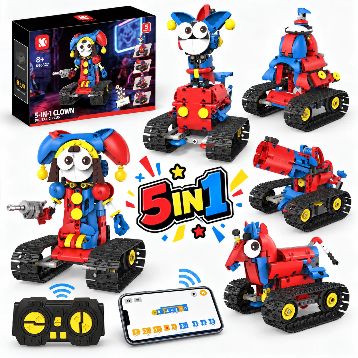 Kids Toys Under £5 - 5 dalam 1, Set Mainan Edukatif