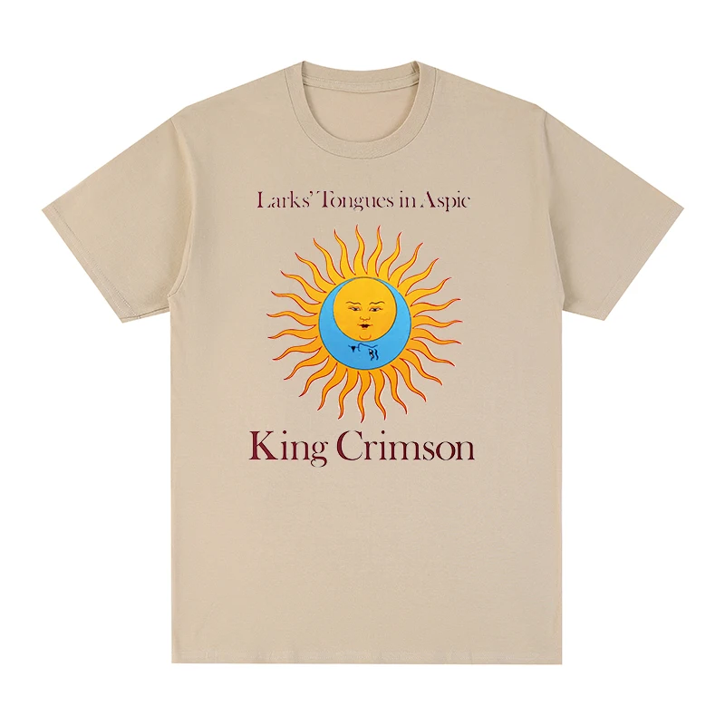 King Crimson Rock Music Printed Graphic Band t-shirt Cotton Men T shirt New TEE TSHIRT Womens tops