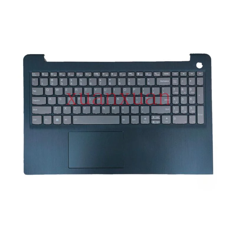 For Lenovo IdeaPad 3-15alc6 3-15itl6 82ku palmrest backlit keyboard abyss Blue