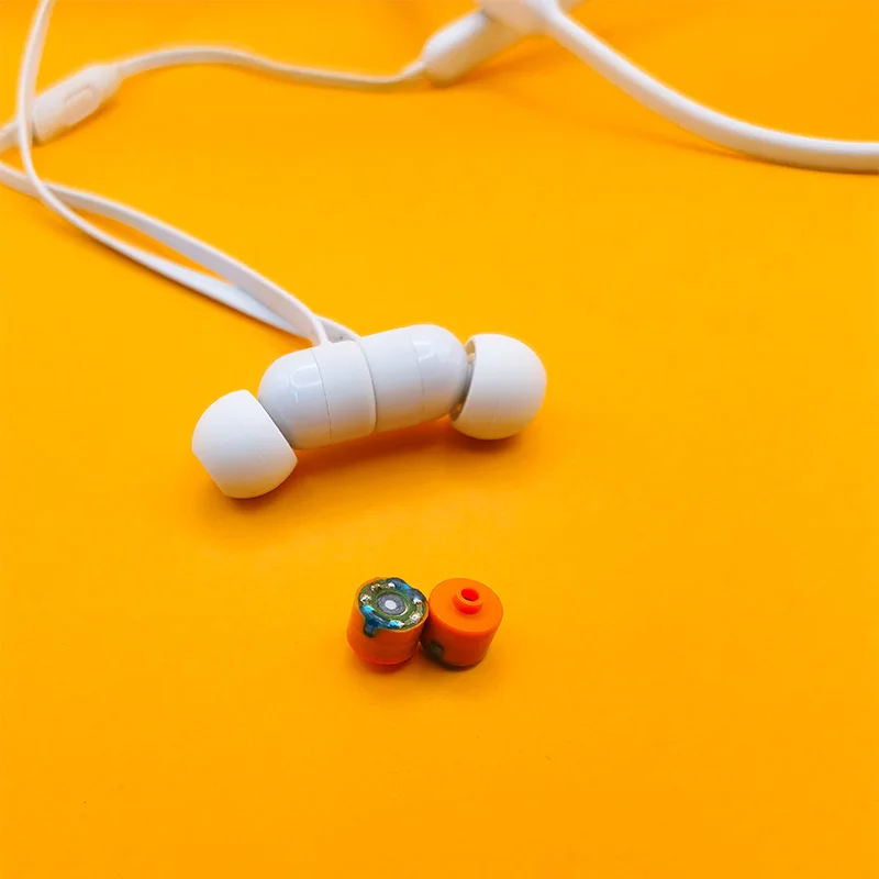 Bobina de voz dupla coaxial, 8mm, 16ohm, 3mw, diafragma cnt, ndfeb, magnético, gama de frequência completa, auscultador iem, unidade de altifalante com driver dinâmico