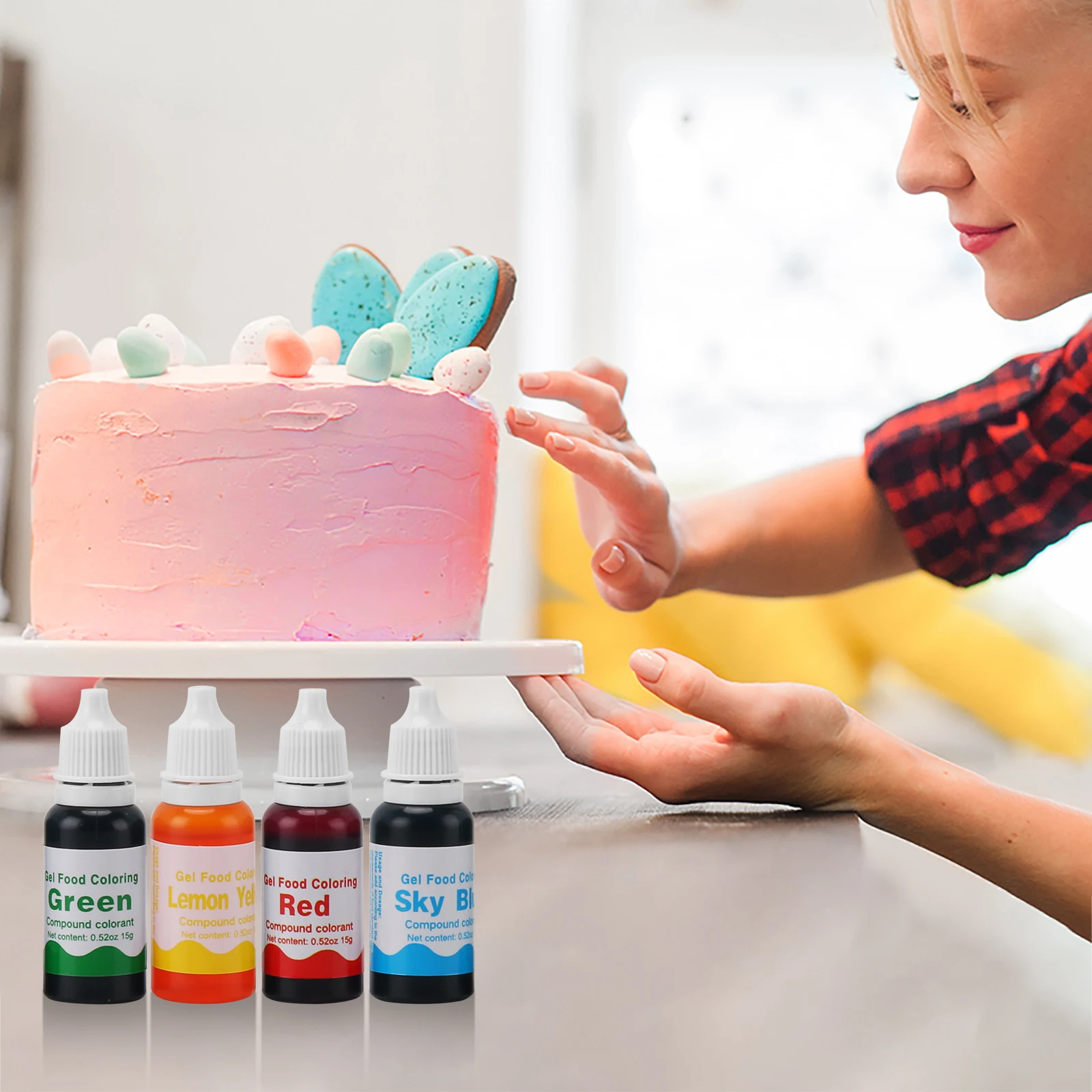 Factory sale 26 Colors Box 15g Food Coloring Gel for Baking Fondant Cooking Food Color Cake Coloring Cake Decorating
