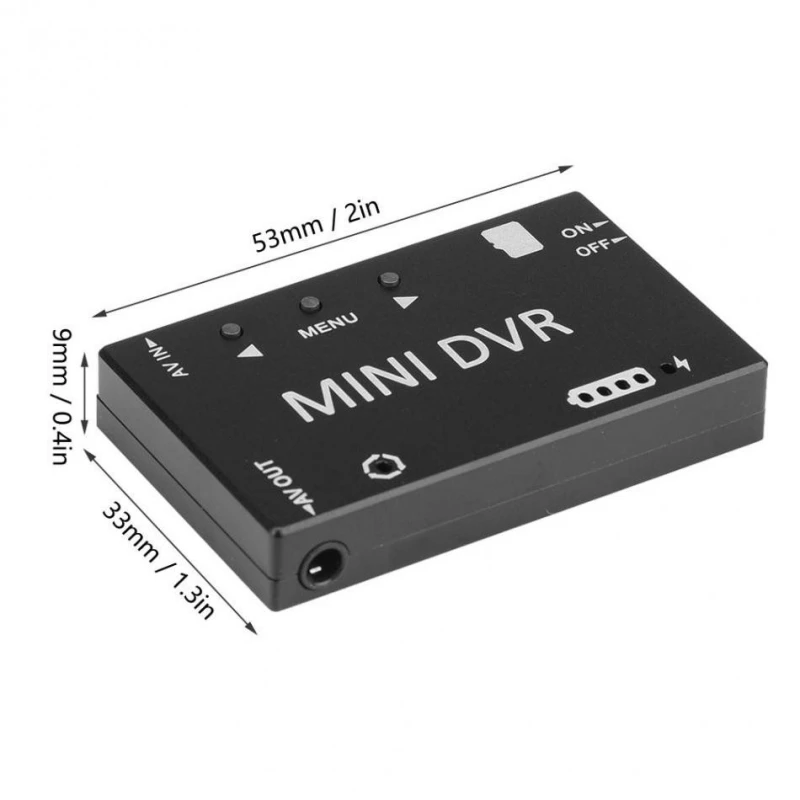 MINI FPV DVR Video Recording Mini Recorder Multilingual Operation DVR For FPV RC Drone DIY