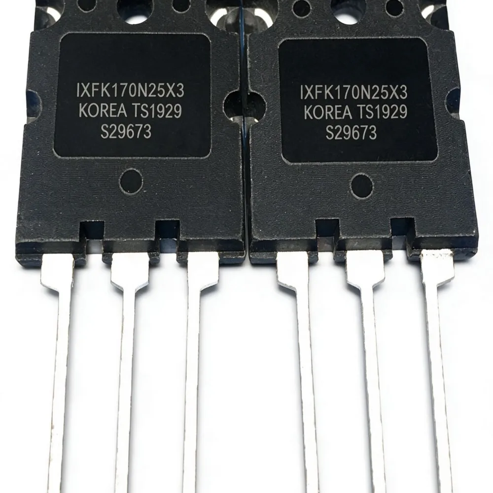 5PCS IXFK160N30T 160A 300V IXFK170N25X3 250V 170A IXFK24N100 1000V 24A IXFK90N60X 90A600V IXFB90N85X 90A 850V 2SC5144
