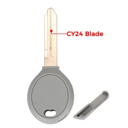 jingyuqin Transponder Car Key Case With 46 Chip For Dodge for Chrysler for Jeep Wrangler 1998 1999 2001 2002 2003 2004 2005 2006