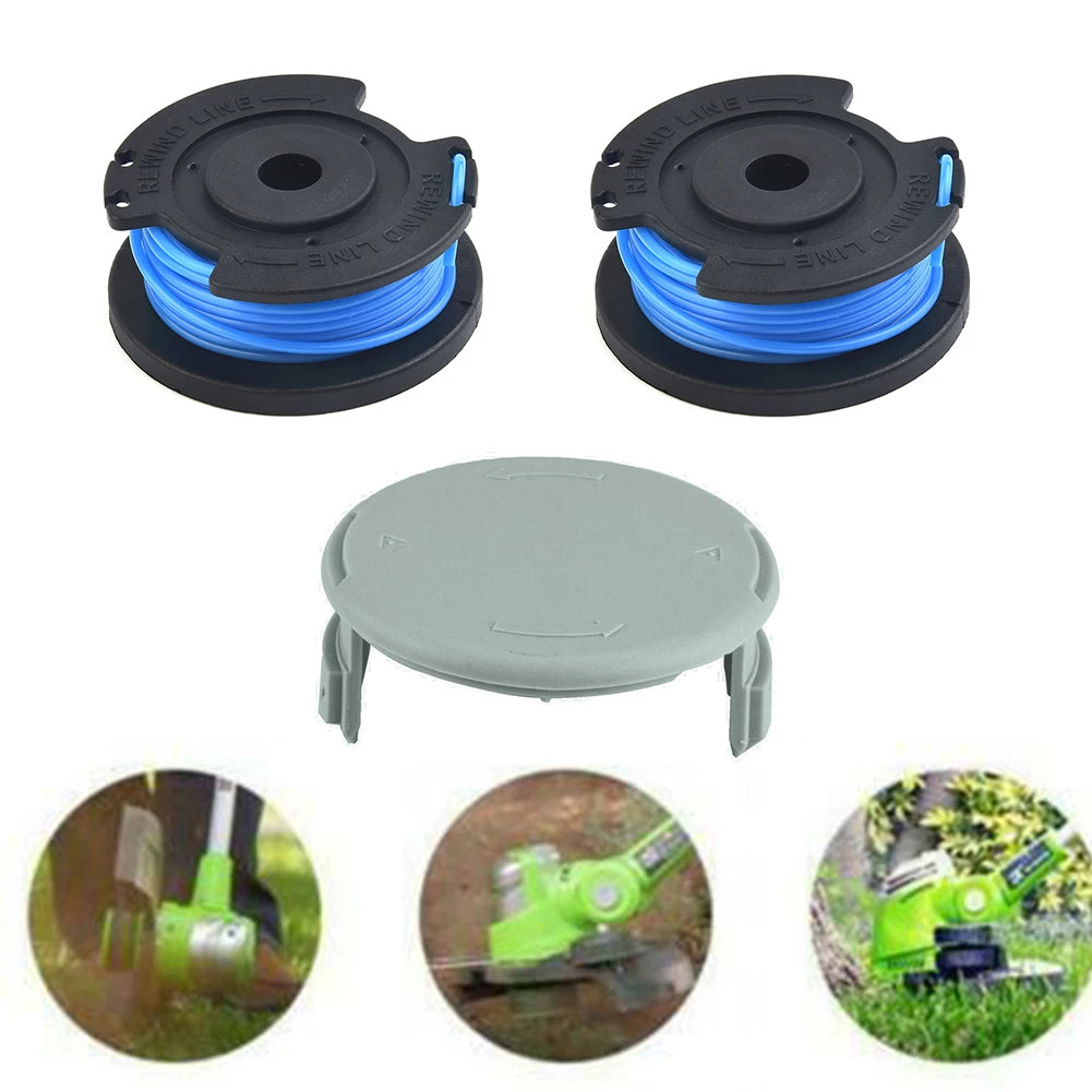 Imagem -02 - Cap Capa Linha Carretel Kit para Karcher Ltr 1830 Grama Aparador Spool & Linha Carretel Cap Ry124 2.444016.0 Jardim Aparador Acessórios