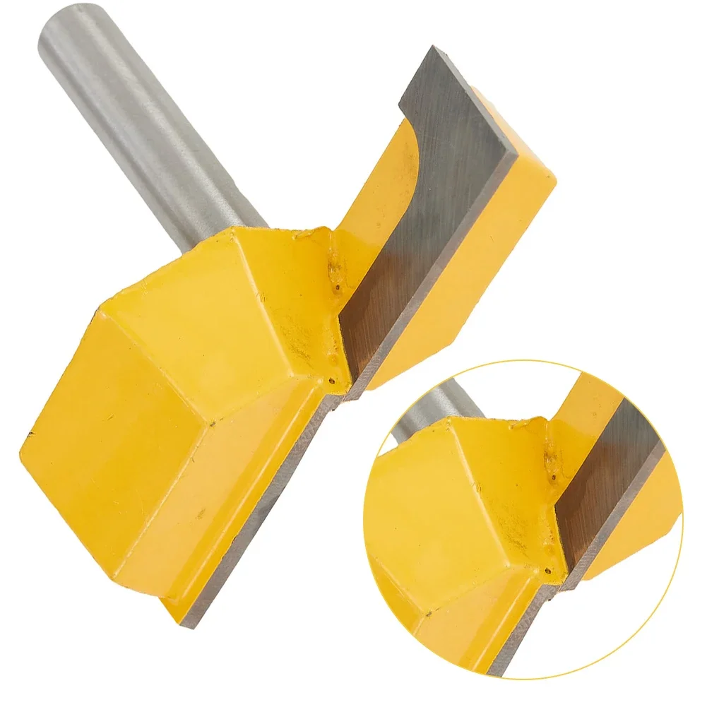 8mm Shank Bottom Cleaning Router Bit Plate Flattening Woodworking Tool Bottom Cleaning Router Bit Plate Flattening Woodworking