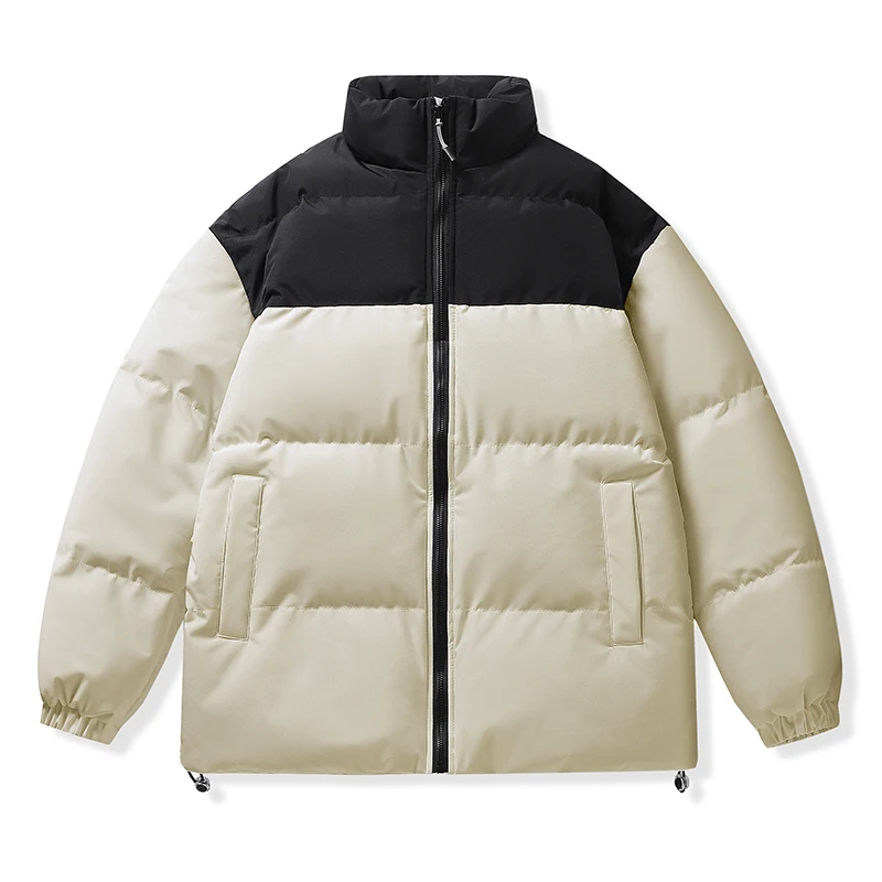 Winter New Style Men Parkas Coats Fashion Stand Collar Windproof Male Clothes Thicken Warm Comfortable Cotton Coats All-match