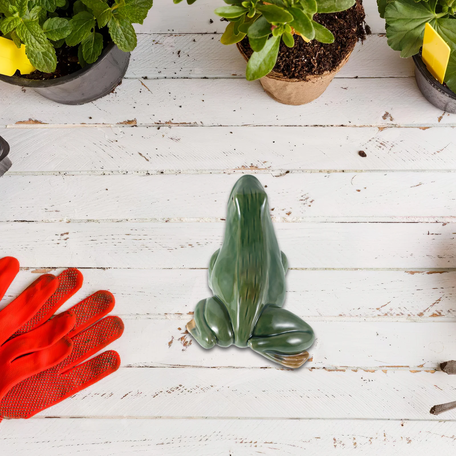 

Реалистичный керамический фонтан-лягушка с функцией проточной воды для аквариума, террариума, настольного сада, пруда, офиса, дома