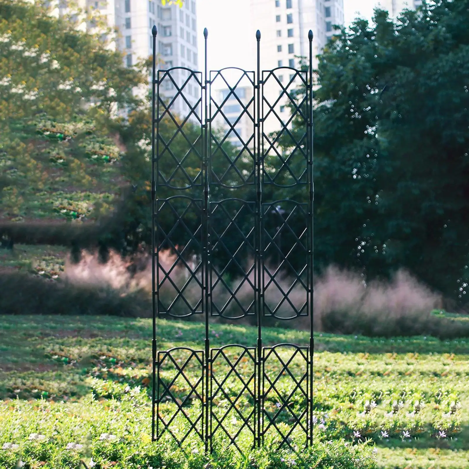 

Решетка для растений, выращивание овощей, структуры обелиска, садовая решетка для вьющихся растений, для балкона, террасы, двора, заднего двора