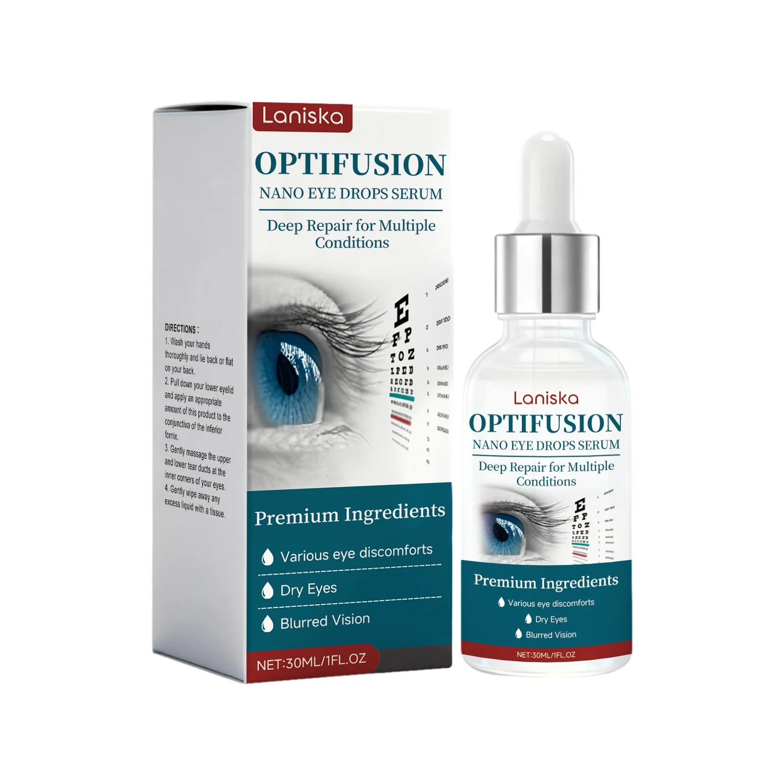 Nano Eye Drops Moisturizing Soothe Eye Relieve Presbyopia Eyes Fatigue Clear Vision Reduce Discomfort Improve Vision Eye Drops