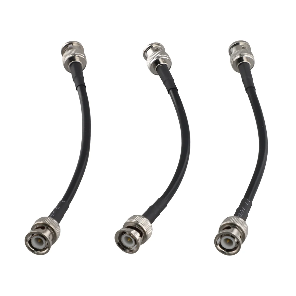 

AB31 RG58 BNC штекер к BNC штекерному разъему Обжимной разъем Коаксиальный соединительный кабель Провод сигнальной линии осциллографа 0,15 м