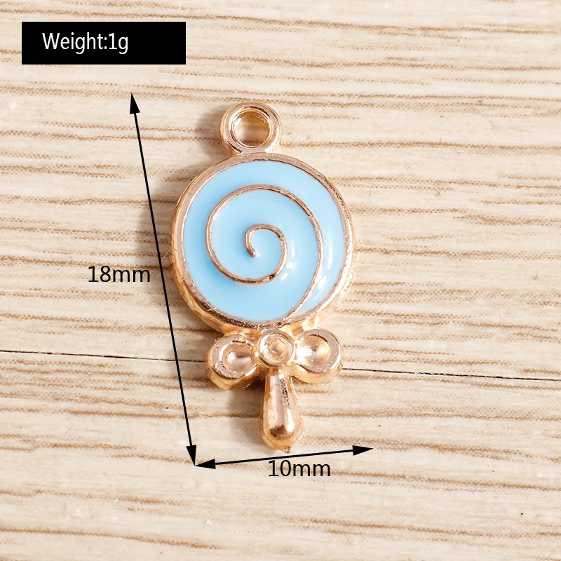 10 Stück 19x24mm Niedliche Harz-Lebensmittel-Anhänger in Form von Eiern und Broten zum Basteln von Halsketten, Ohrringen, Armbändern, DIY-Handarbeiten und Schmuckzubehör – Detail 9
