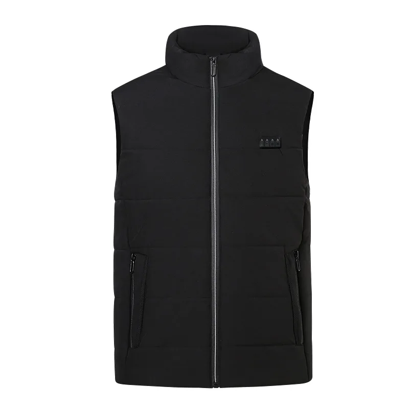 New Self-Heating Vest Four-Control Zone 21 Thermal Heating Vest Men's and Women's Winter Electric Vest Wholesale