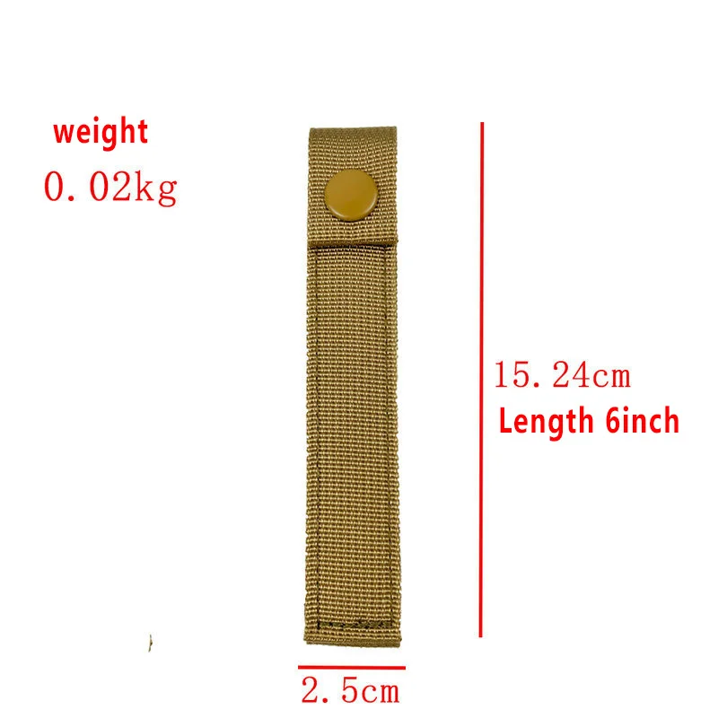 1-4PCS Nylon Molle Ribbon Webbing Buckle Key Hooks Clip Tactical Pouch Straps Belt Hooks Outdoor Belt Vest Backpack Hanger