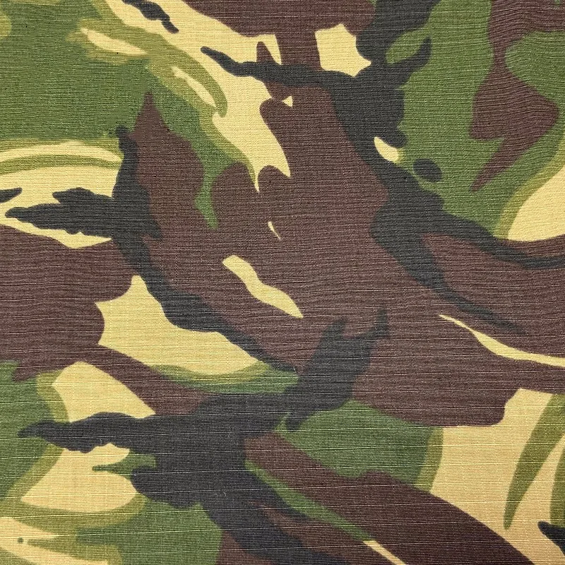 Nylon Cotton Australian DCP American Army Michelle British DPM Camouflage Fabric Rip Stop Cloth Frog Suit Training Uniform DIY