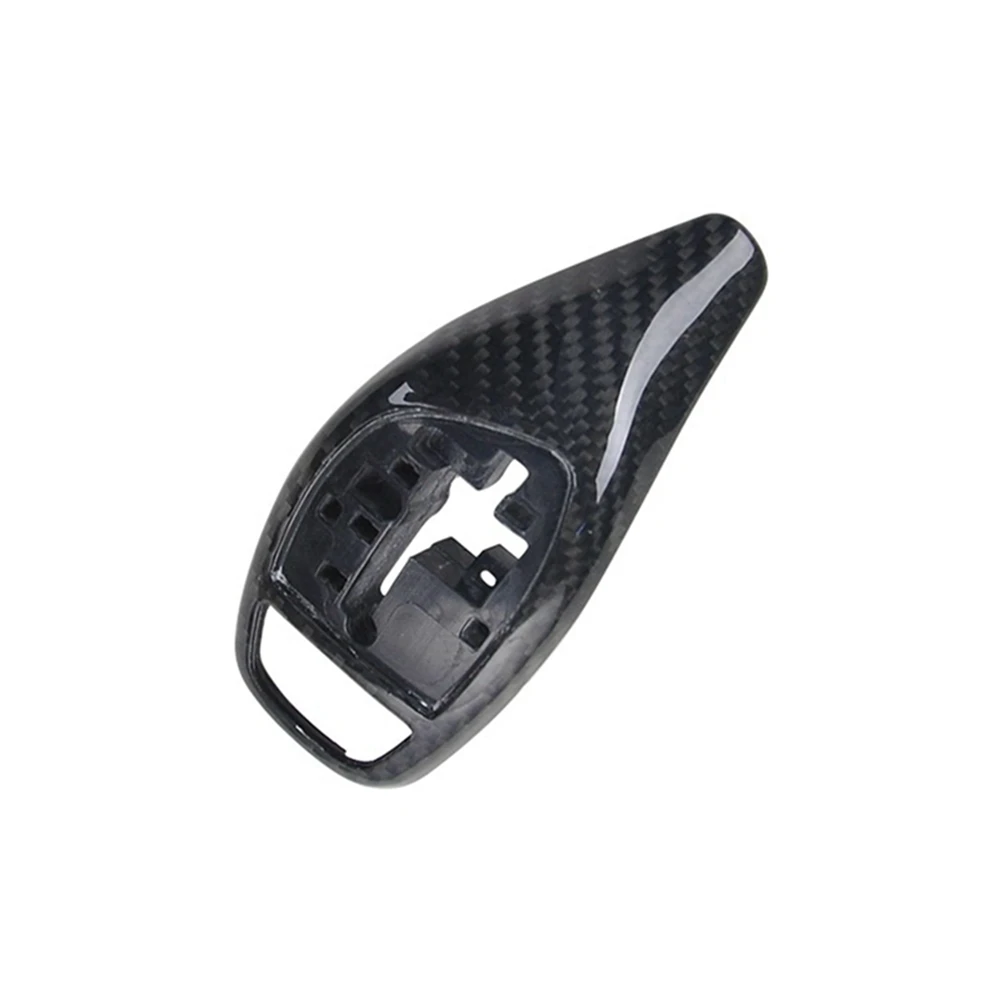 Dependable-Car Interior Modification Carbon Fiber Trim Gear Shift Knob Cover For BMW F20 F21 F22 F23 F30 F34 Shift Lever Cover R view 2