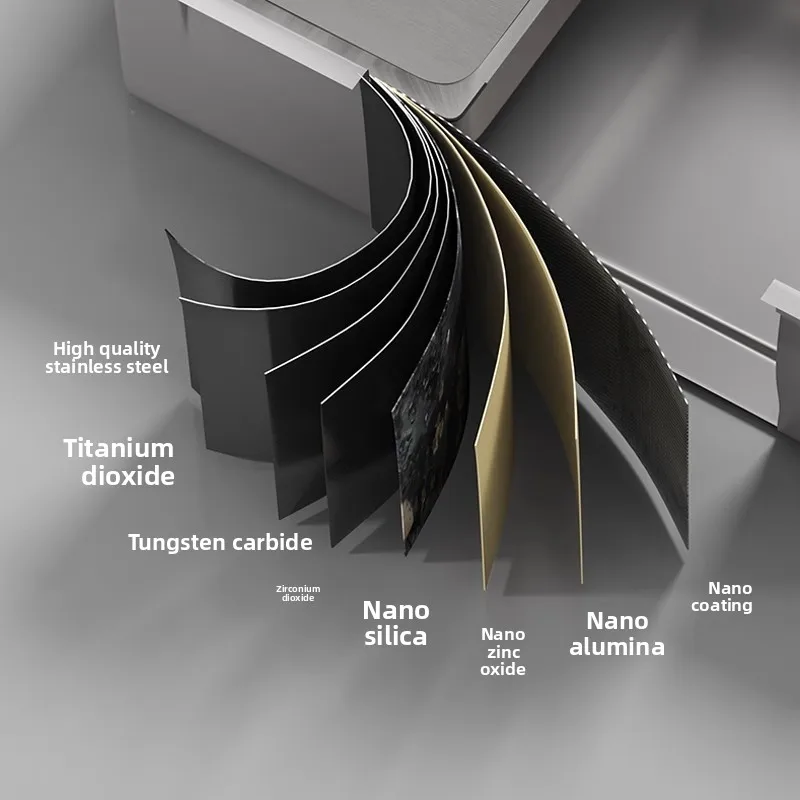 حوض سميك من الفولاذ المقاوم للصدأ، كونترتوب منزلي كبير بخزان واحد، حوض غسيل خضروات متوسط وسفلي #5