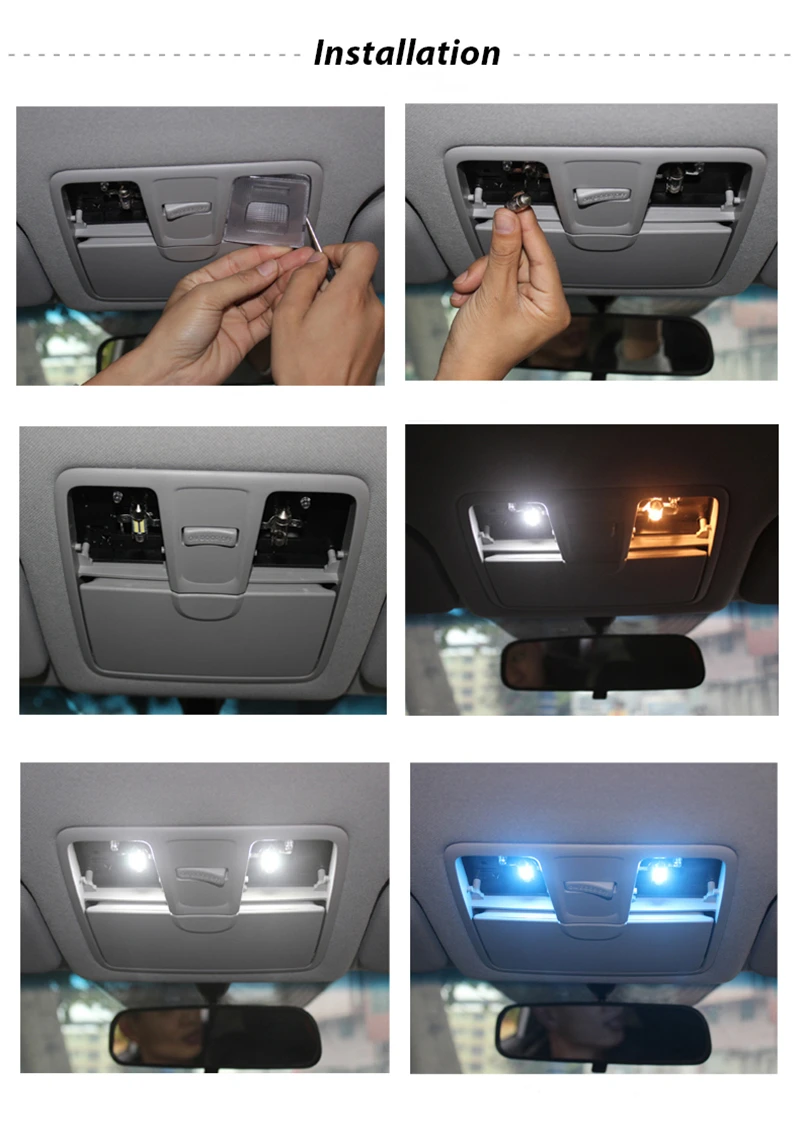 Canbus Interior Lighting LED Bulbs Kit Package For Lincoln LS 2000-2006 Reading Dome Trunk Lights Indoor Lamps Car Accessories