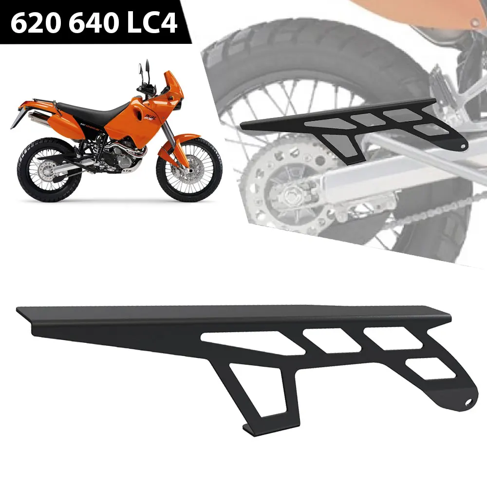 

For LC4 620/625/640/ Enduro 620 LC4 Supermotor 640 LC4 Adventure R 625 SXC SC Motorcycle Accessories Chain Guard Cover Protector