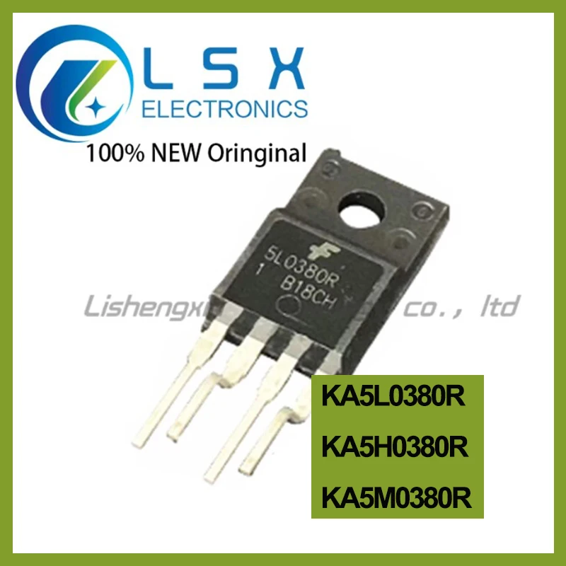 

10шт KA5L0380R KA5H0380R KA5M0380R TO-220F-4 Микросхемы управления питанием