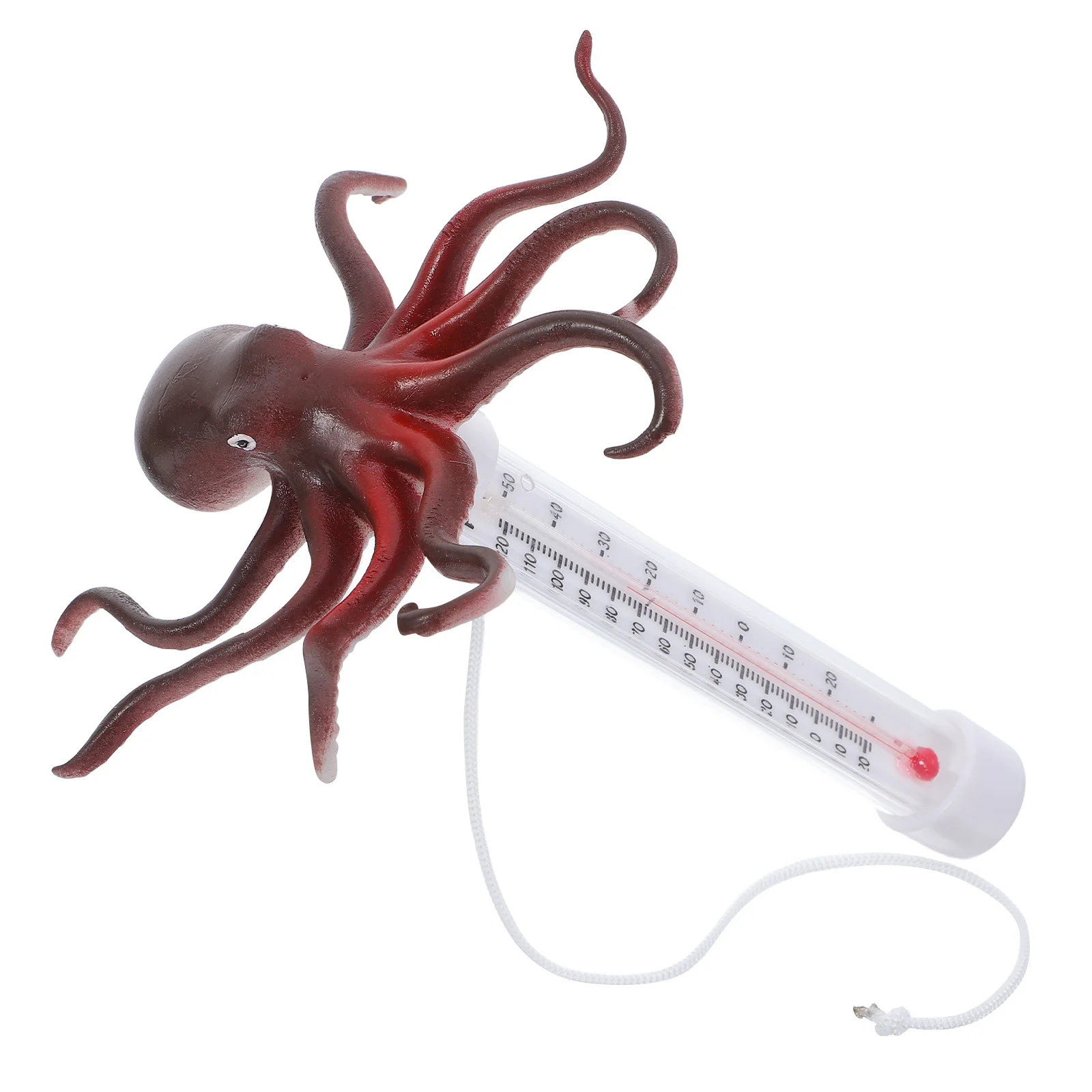 

Swimming Pool Temperature Meter with Octopus Float Design Realtime Monitoring for Hot Tubs Spas Fish Tanks Floating Water