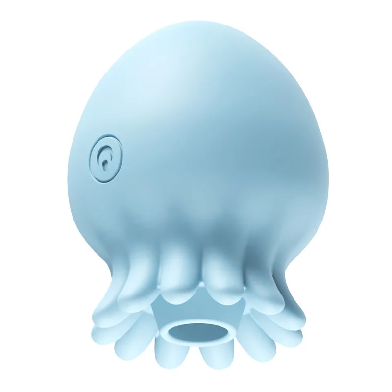 Jellyfish Sucking Vibrating Eggs Automatic Suction Breast Stimulation Clit Tease Flirting Masturbator