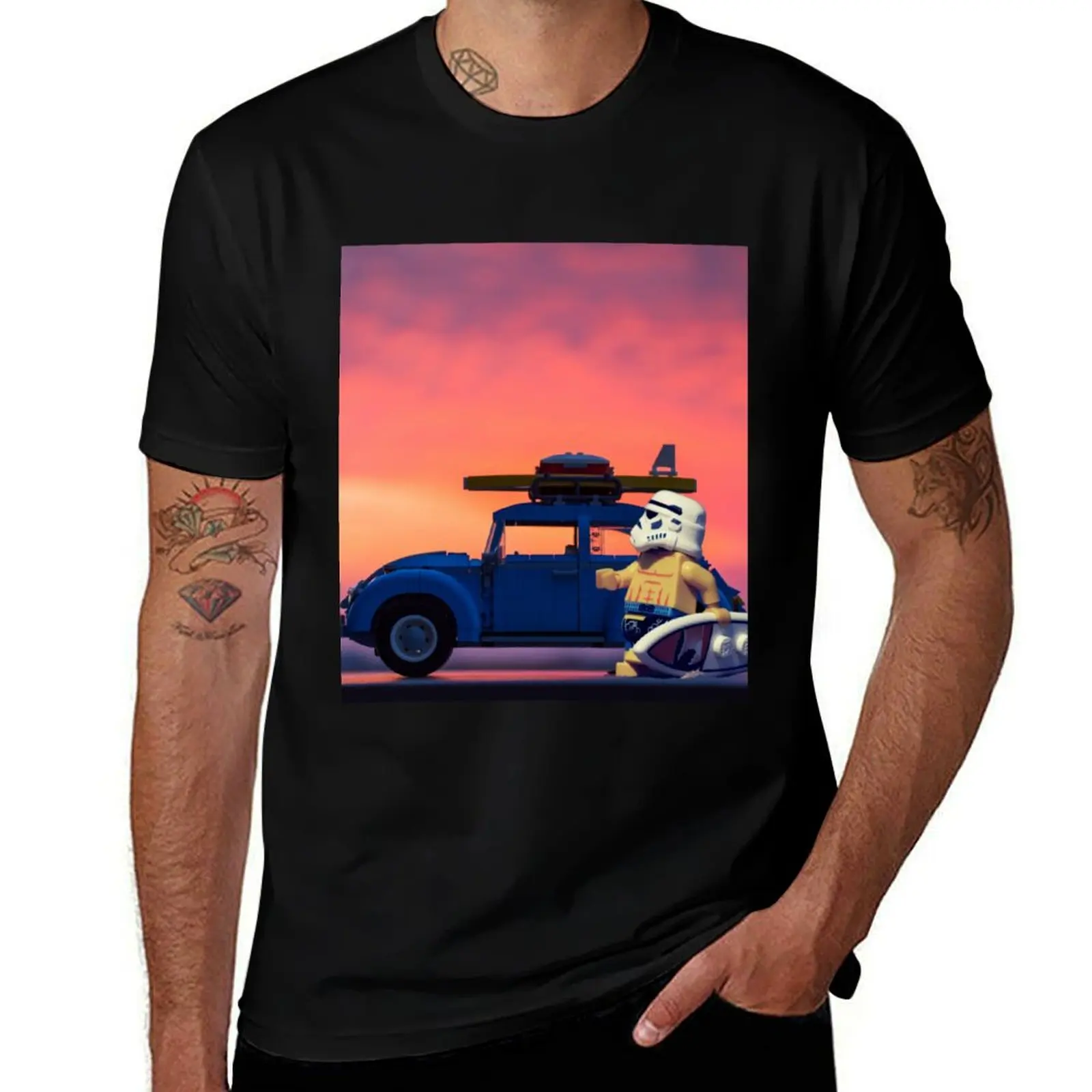 

Summer Sunset Volocho T-Shirt t shirt man cotton t shirts for man pack cotton man t shirt luxury T-Shirt