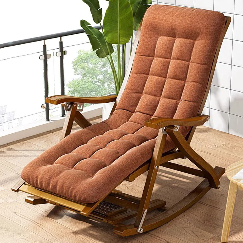 Sleeper Reclining Relax Armchair Rocking Pillow Design Folding Loungers Camping Person Poltrona Dondolo Furniture Living Room