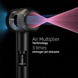 프로 잎사귀 헤어 드라이어 음성 이온 빠른 건조 가정 강력한 헤어 드라이어 모델링 도구 1600W 고속 헤어 드라이어 8 최고의 판매 헤어 드라이어 전문가 -8