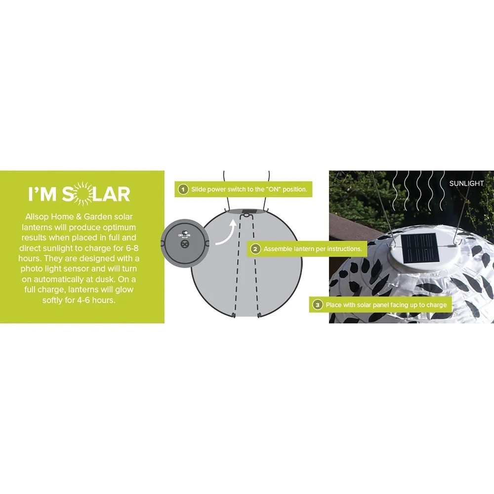 فانوس شمسي متين مصنوع يدويًا من قماش Tyvek ضوء خارجي مستدير للاستخدام المزدوج أضواء LED بطارية قابلة لإعادة الشحن أجهزة معلقة #5