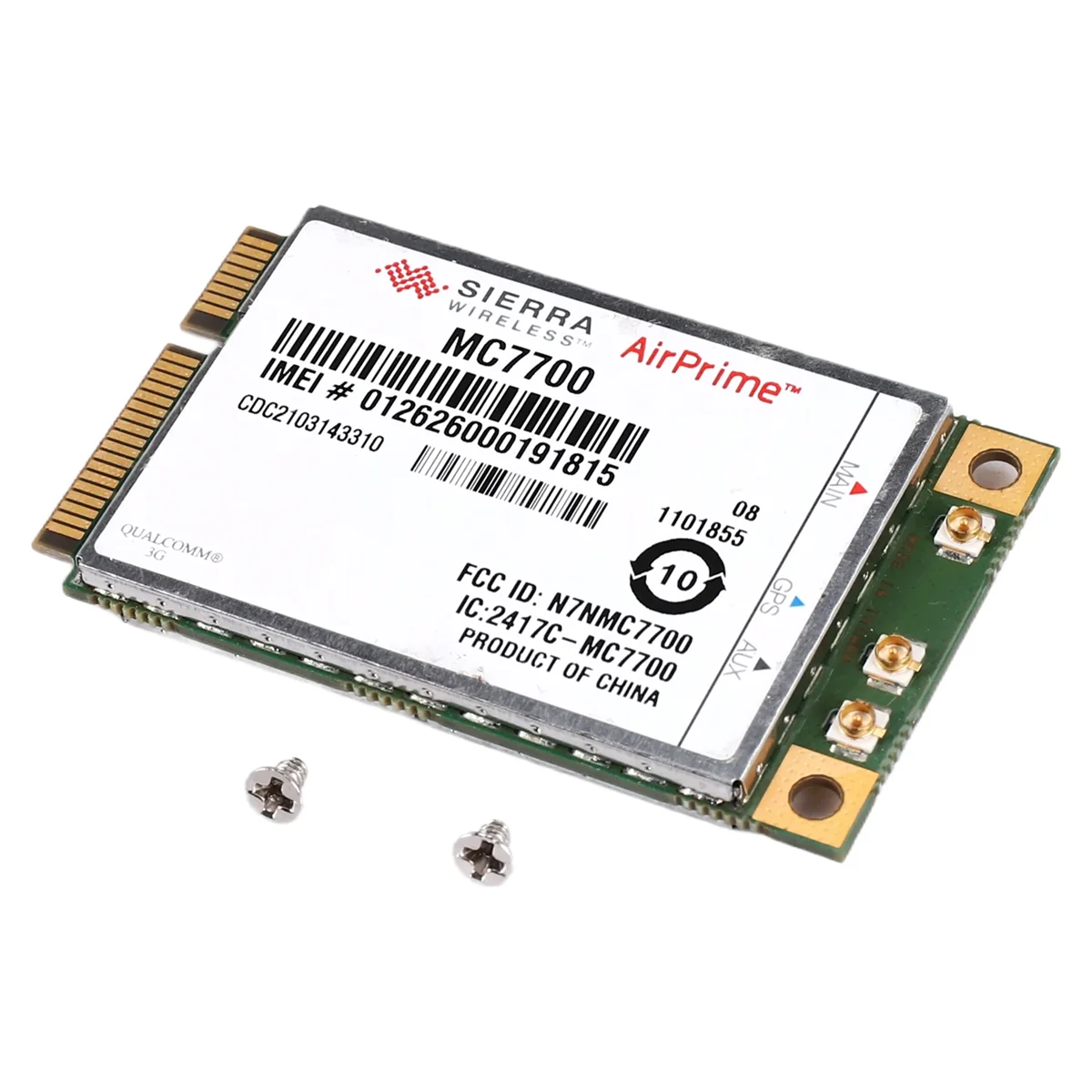 Unlocked MC7700 3G/4G WWAN Card for Sierra AirPrime,100Mbps 4G/3G LTE/FDD/WCDMA/Edge GPS Module for Windows/Linux