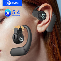 Wireless Ear Hook Headset Bluetooth 5.4 Earphone 180 Rotation HiFi Stereo Noise Reduction Headphone Sports Waterproof Earbud