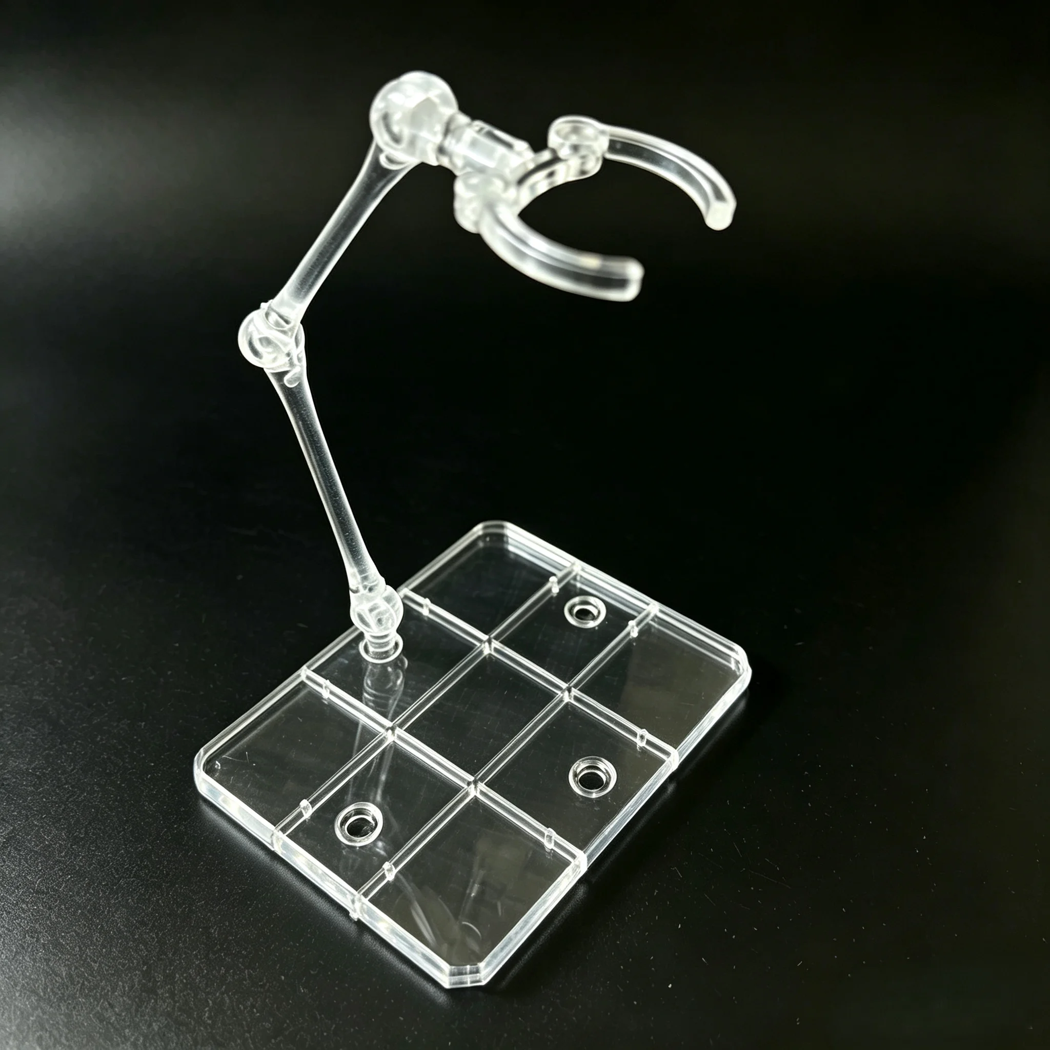 Action Figure Stand Acrylic Clear Assembly Action Figures Display Standing Holder Base Doll Toy Model Support Stands Accessories