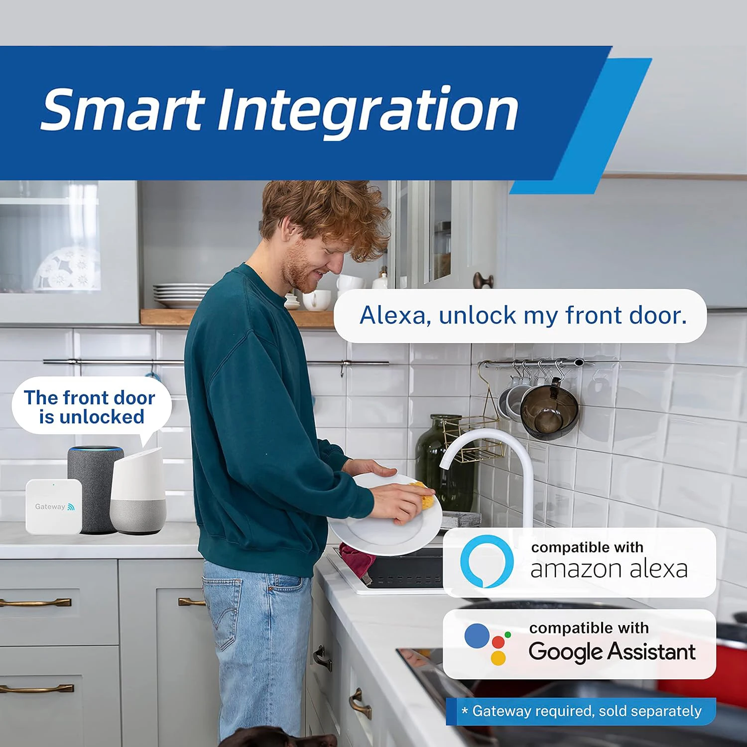 CDOK G2TTlock Gateway, use it to connect your lock to implement remote unlocking, more convenient management