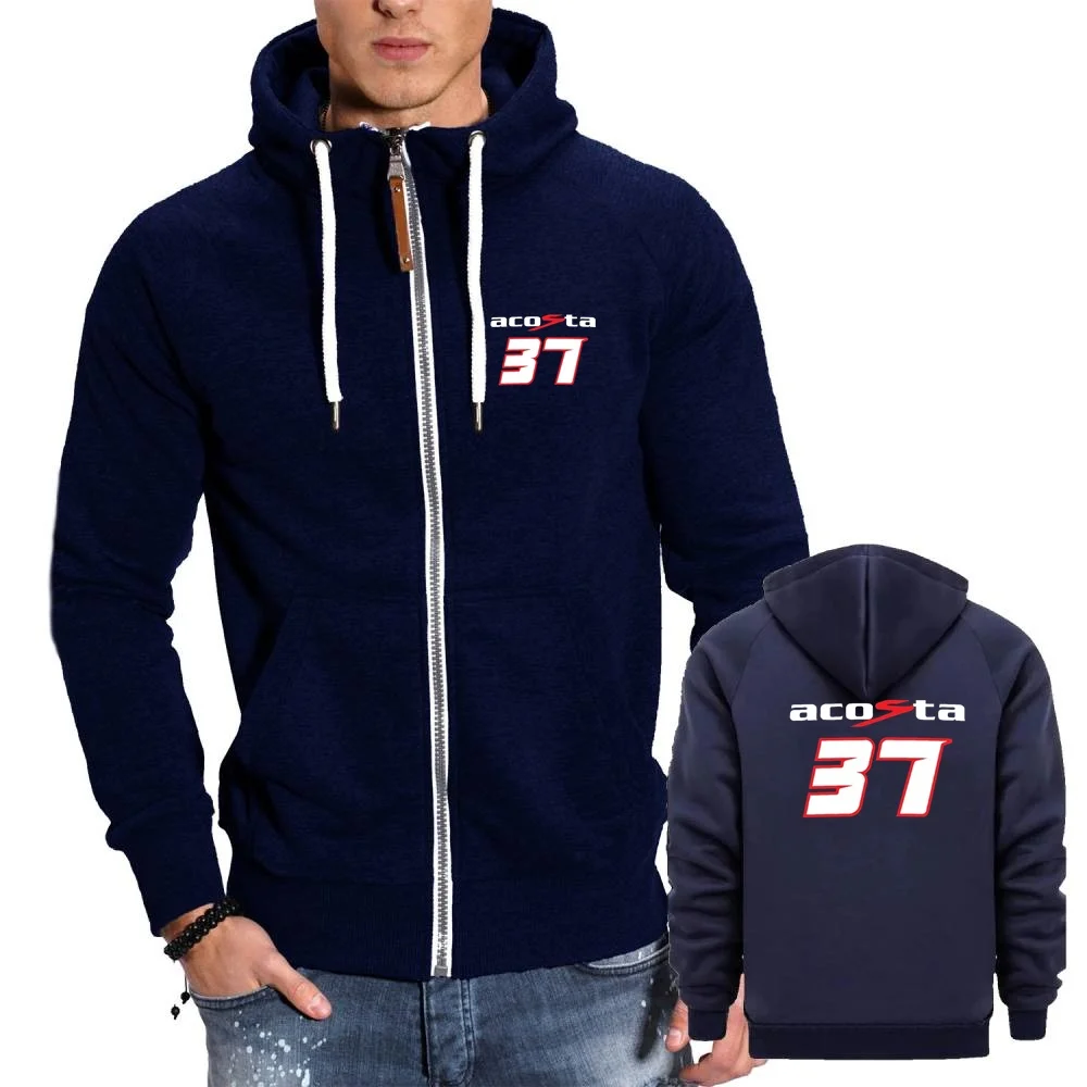 بيدرو أكوستا 37 بلوزات ريترو الشباب الطلاب هوديس سترة رجالي ملابس رياضية ملابس خارجية مريحة الدافئة الصوف هودي معاطف #2