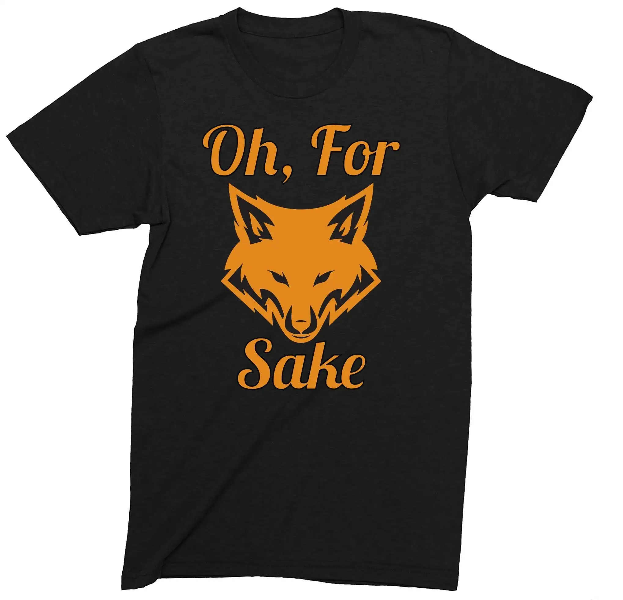

Футболка для взрослых Oh Fox Sake, новинка, Рождественский подарок