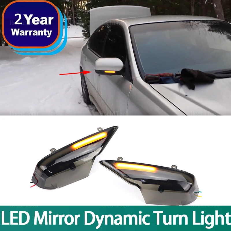 Dynamic Blinker Turn Signal Side Mirror Indicator LED Flashing for Subaru Forester SG, Legacy Outback BL BP 2003-2008,Tribeca B9
