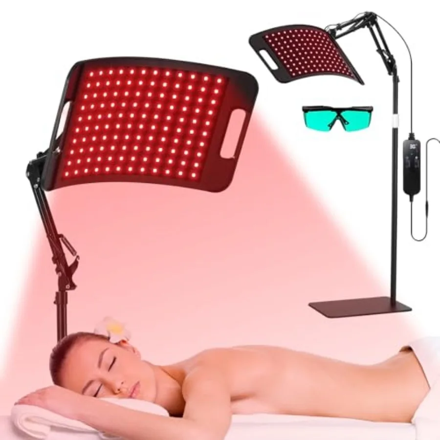 

Red Light Therapy for Body face-660nm 850nm Infrared Light Therapy Panel 3 in 1 Led Bead red lamp Therapy Home Use, Gift idea f