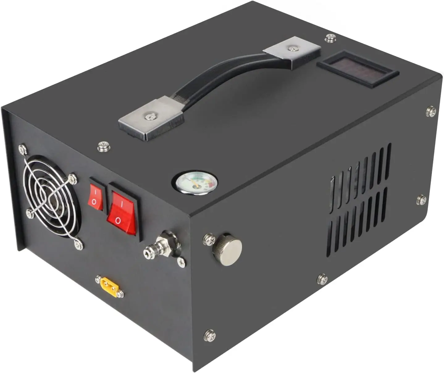 Original brand new！300·bar Portable 12V DC Electric Mini P·cp Air Compressor 4500·psi with power converter and moisture filter